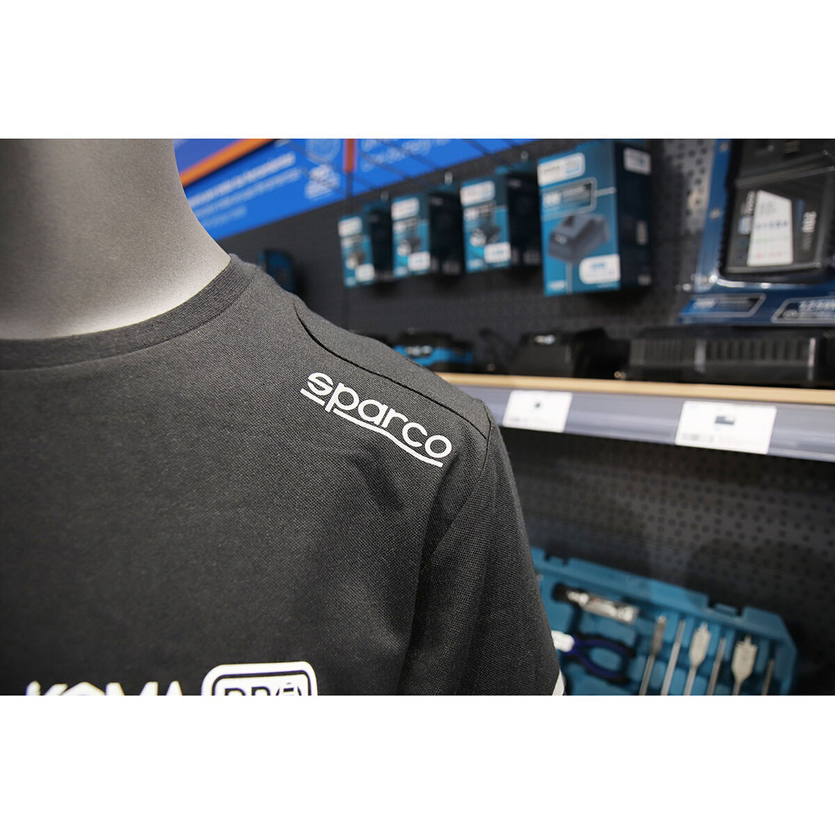Футболка с коротким рукавом унисекс Sparco Koma Tools 02416nrgs-5