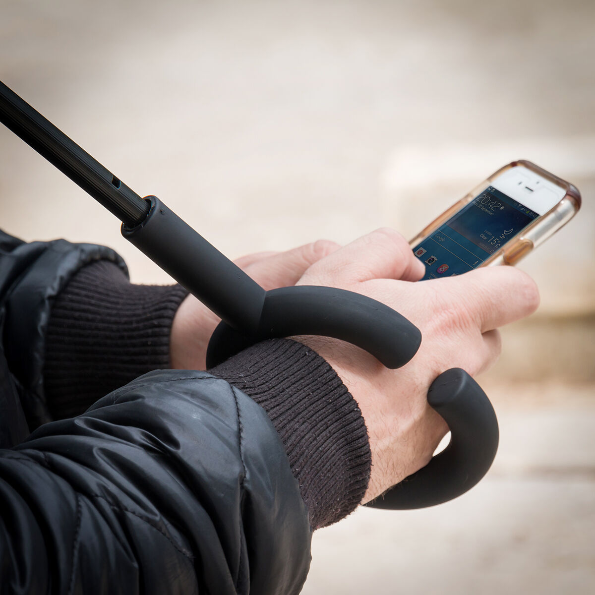 Зонт с Обратным Замком InnovaGoods-5