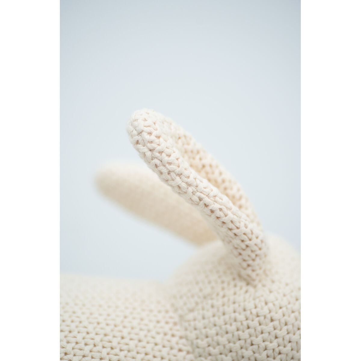 Плюшевый Crochetts AMIGURUMIS MINI Белый Кролик 36 x 26 x 17 cm-5