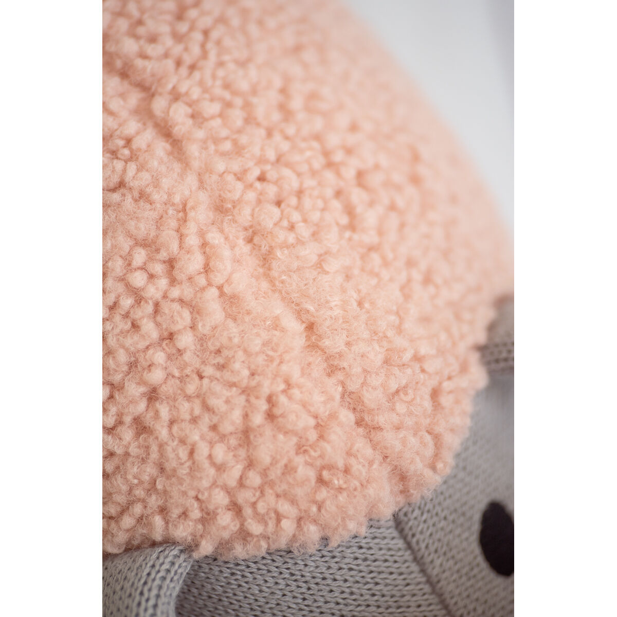 Плюшевый Crochetts AMIGURUMIS MINI Серый Ёжик 20 x 28 x 40 cm-3