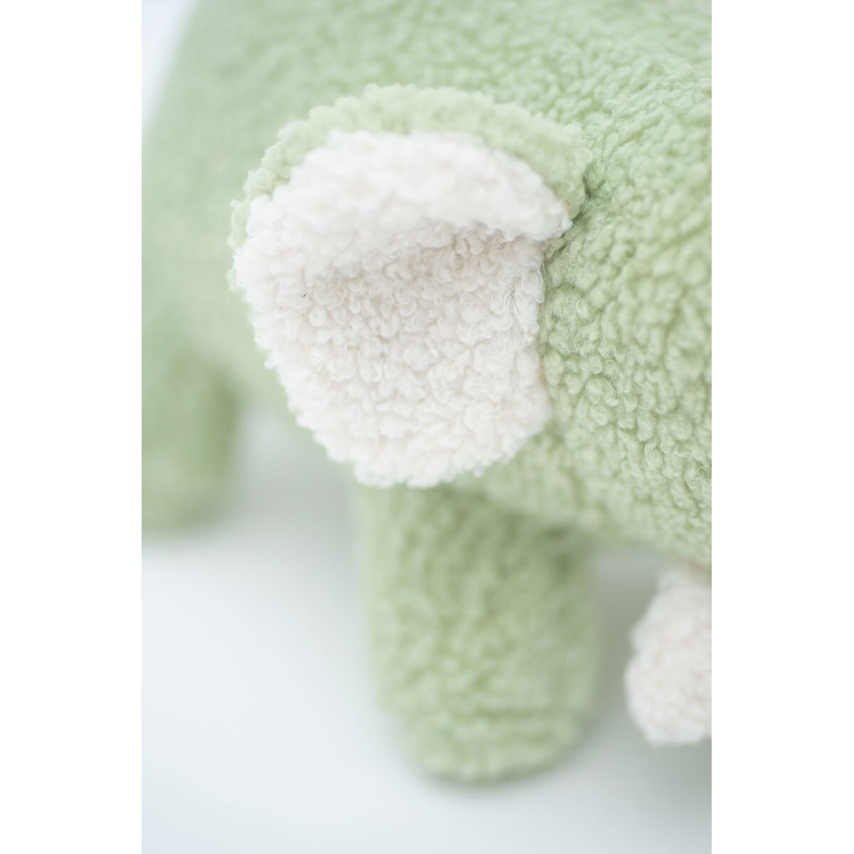 Плюшевый Crochetts Bebe Зеленый Слон 27 x 13 x 11 cm-4