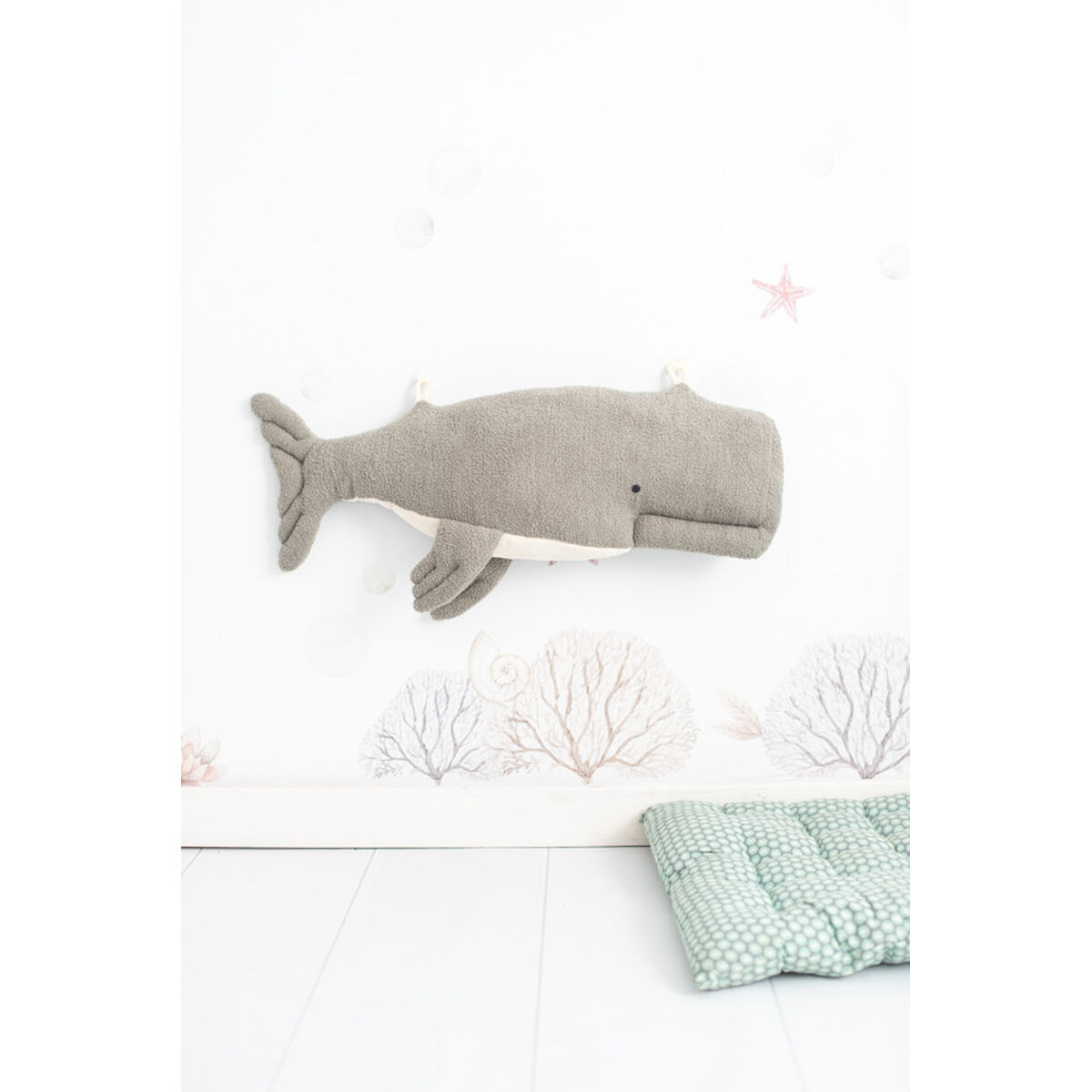 Плюшевый Crochetts OCÉANO Синий Кит Рыбы 29 x 84 x 14 cm 3 Предметы-2