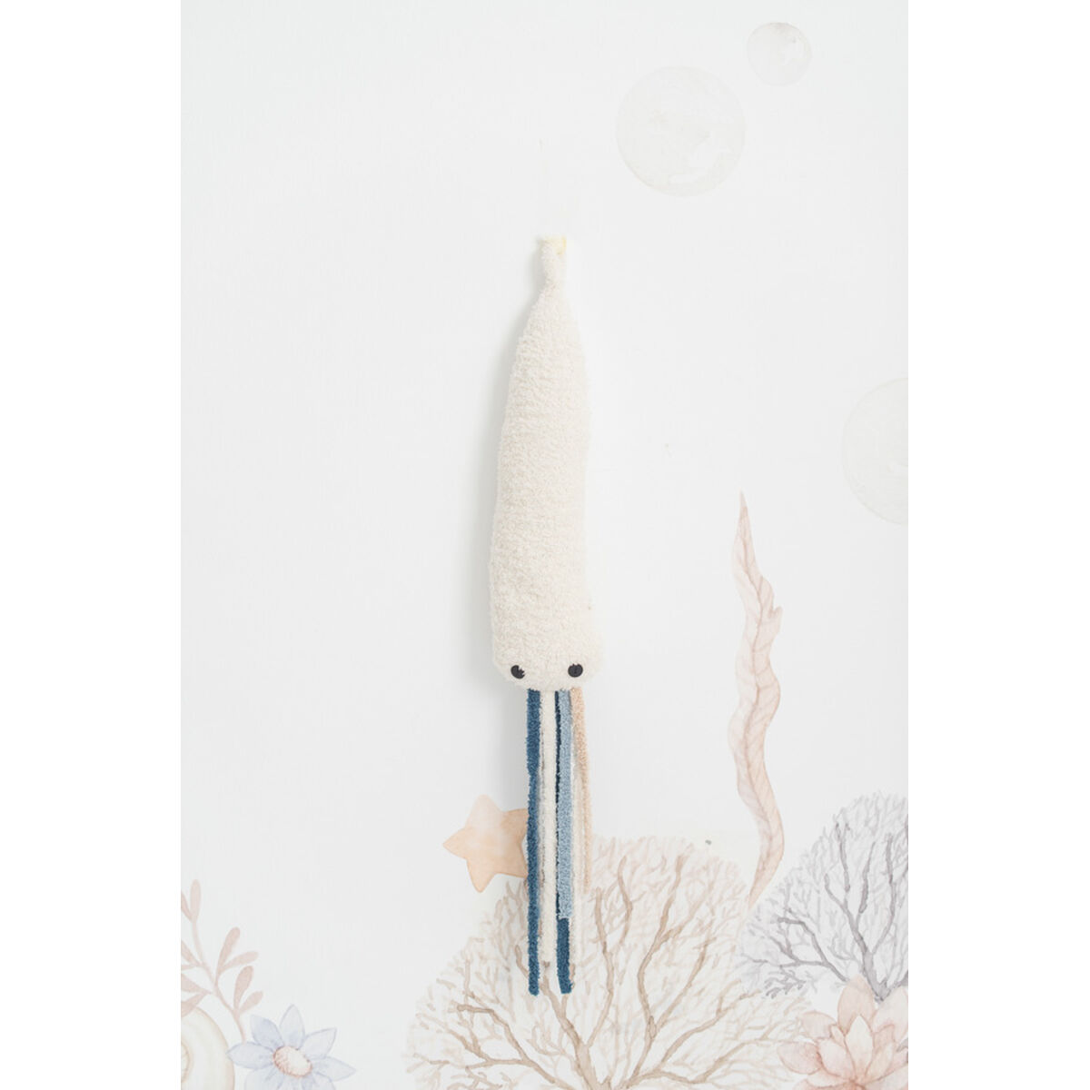 Плюшевый Crochetts OCÉANO Синий Осьминог Кит Скат 29 x 84 x 29 cm 4 Предметы-4