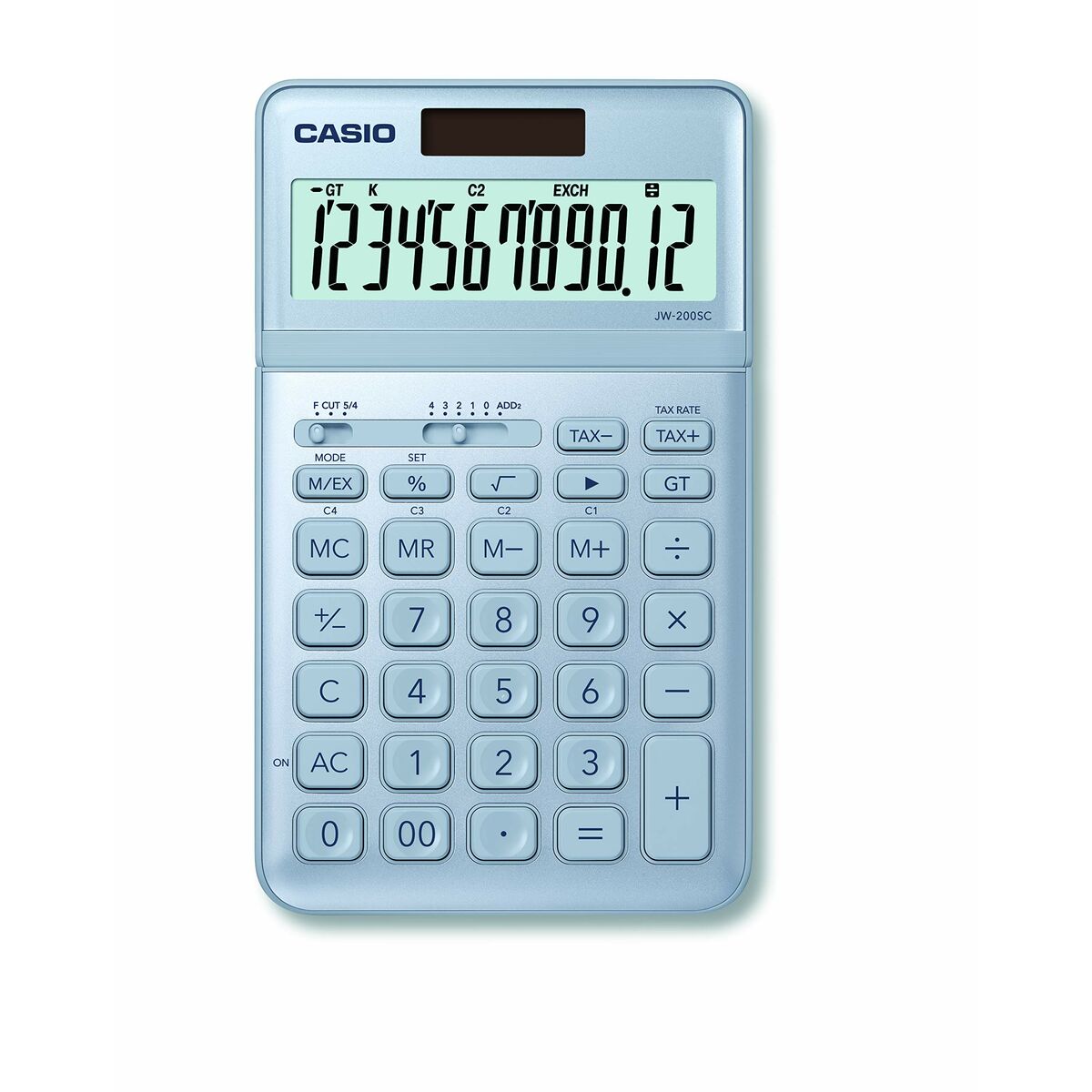 Калькулятор Casio JW-200SC-BU Синий Пластик-2