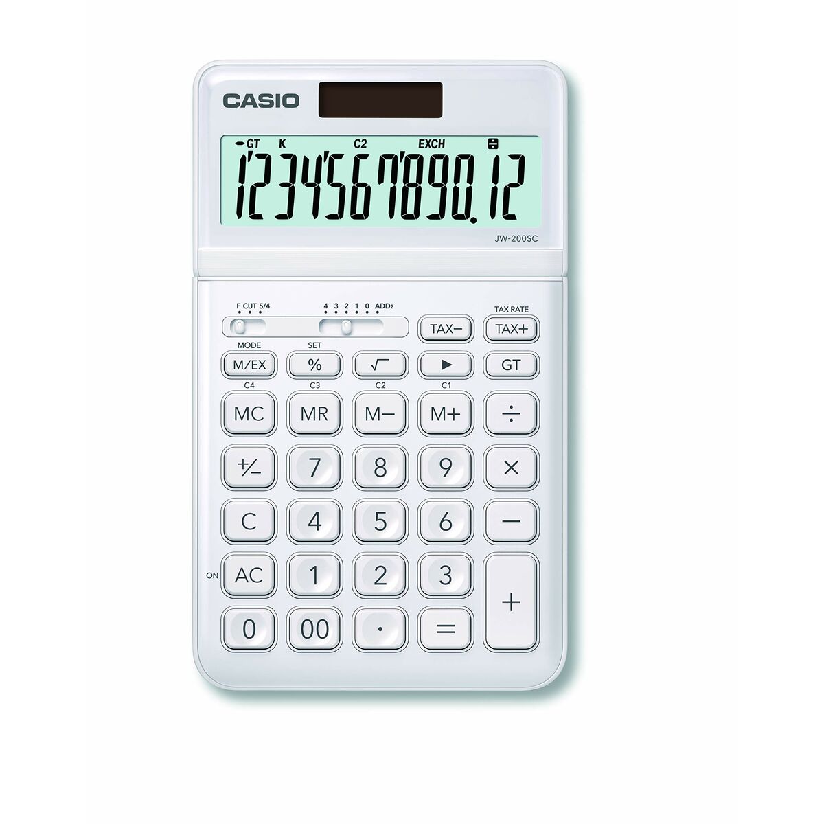 Калькулятор Casio JW-200SC-WE Белый Пластик-2