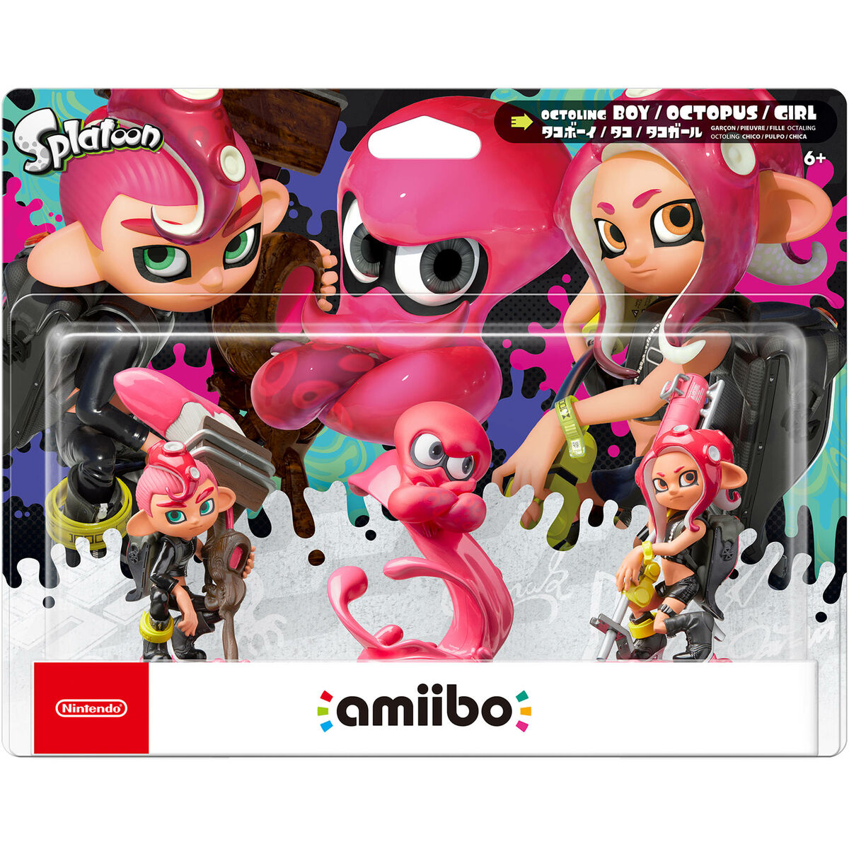 Збірка Amiibo OCTOLING GIRL BOY OCTOP