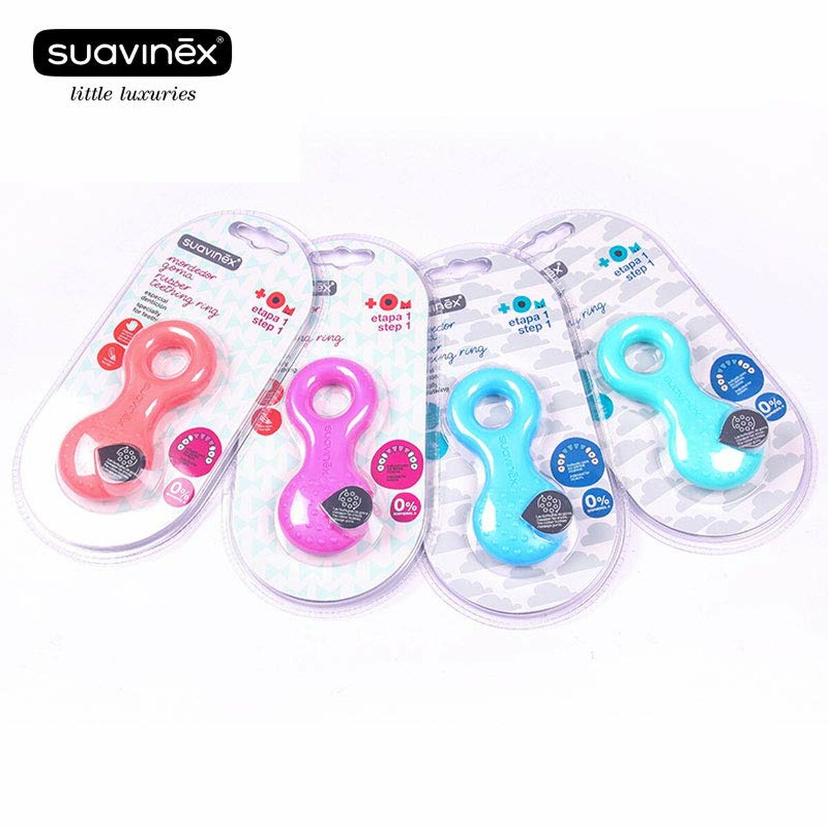 Прорезыватель для зуб ребенка Suavinex + 0 Months 1 штук-3