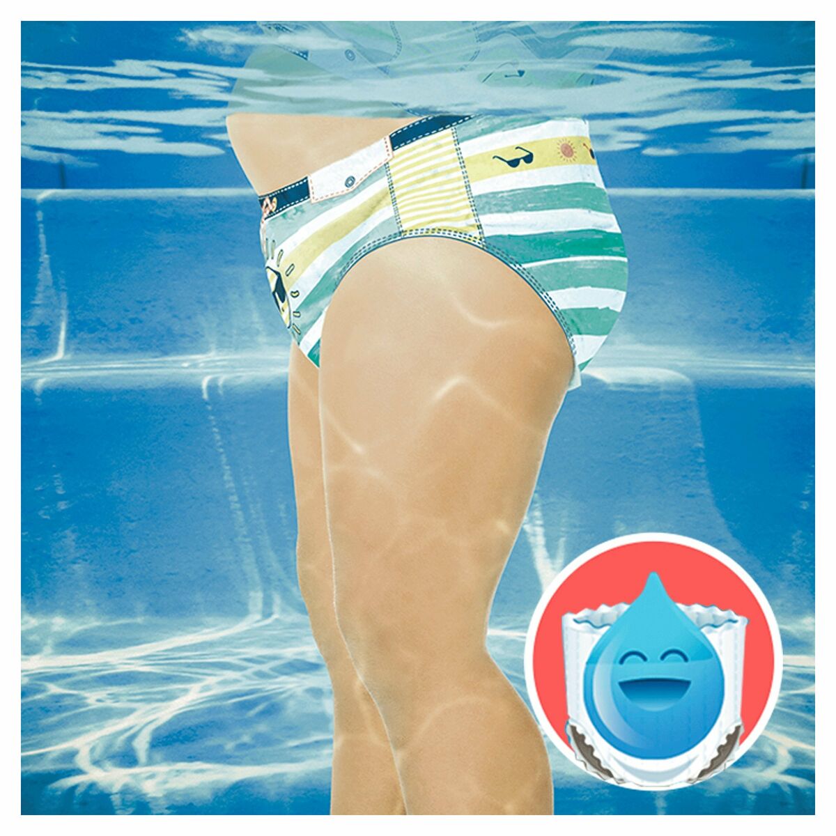 Одноразовые подгузники Dodot Splashers 5-6 14 Kg (10 штук)-3