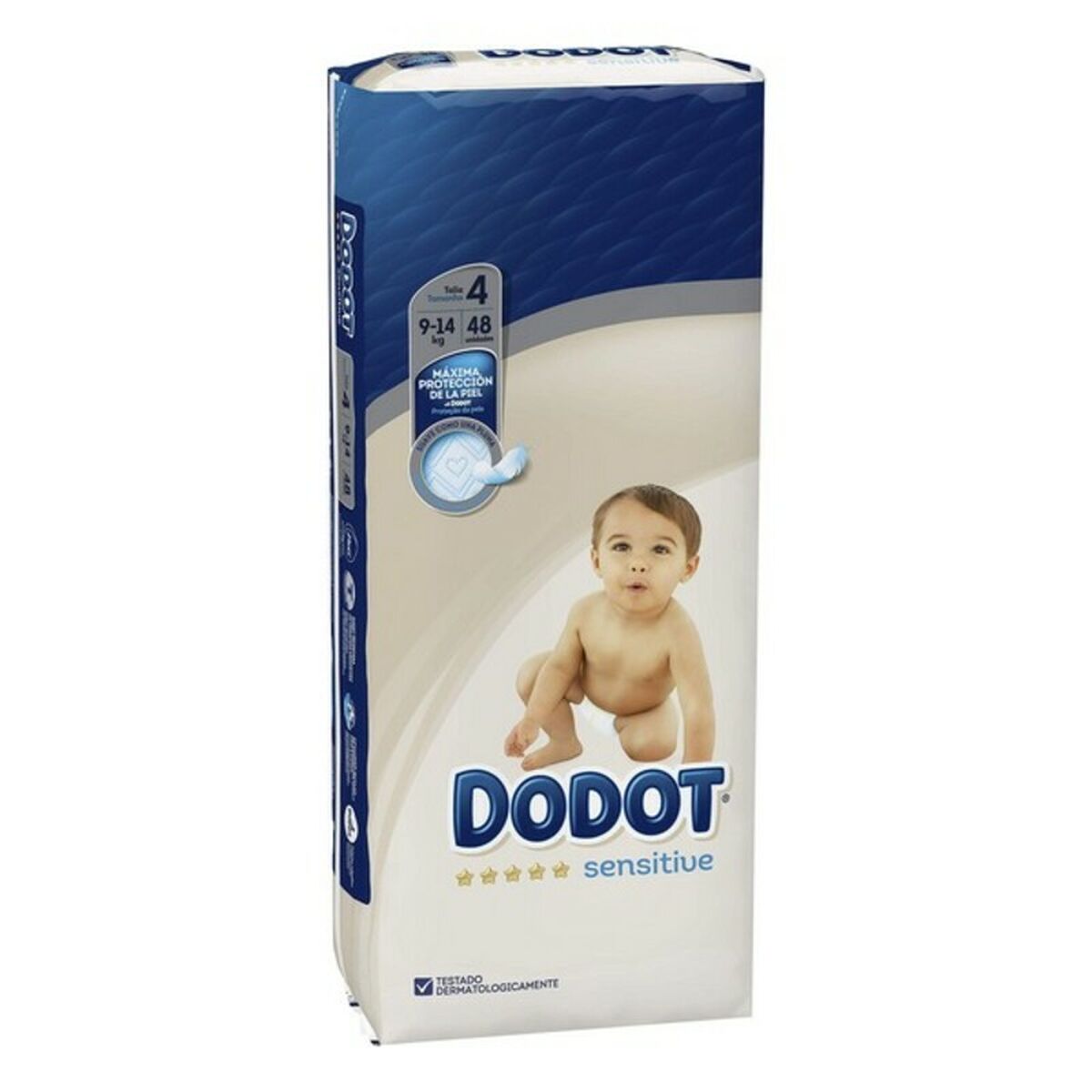 Одноразовые подгузники Sensitive Dodot Dodot Sensitive (48 uds)-2