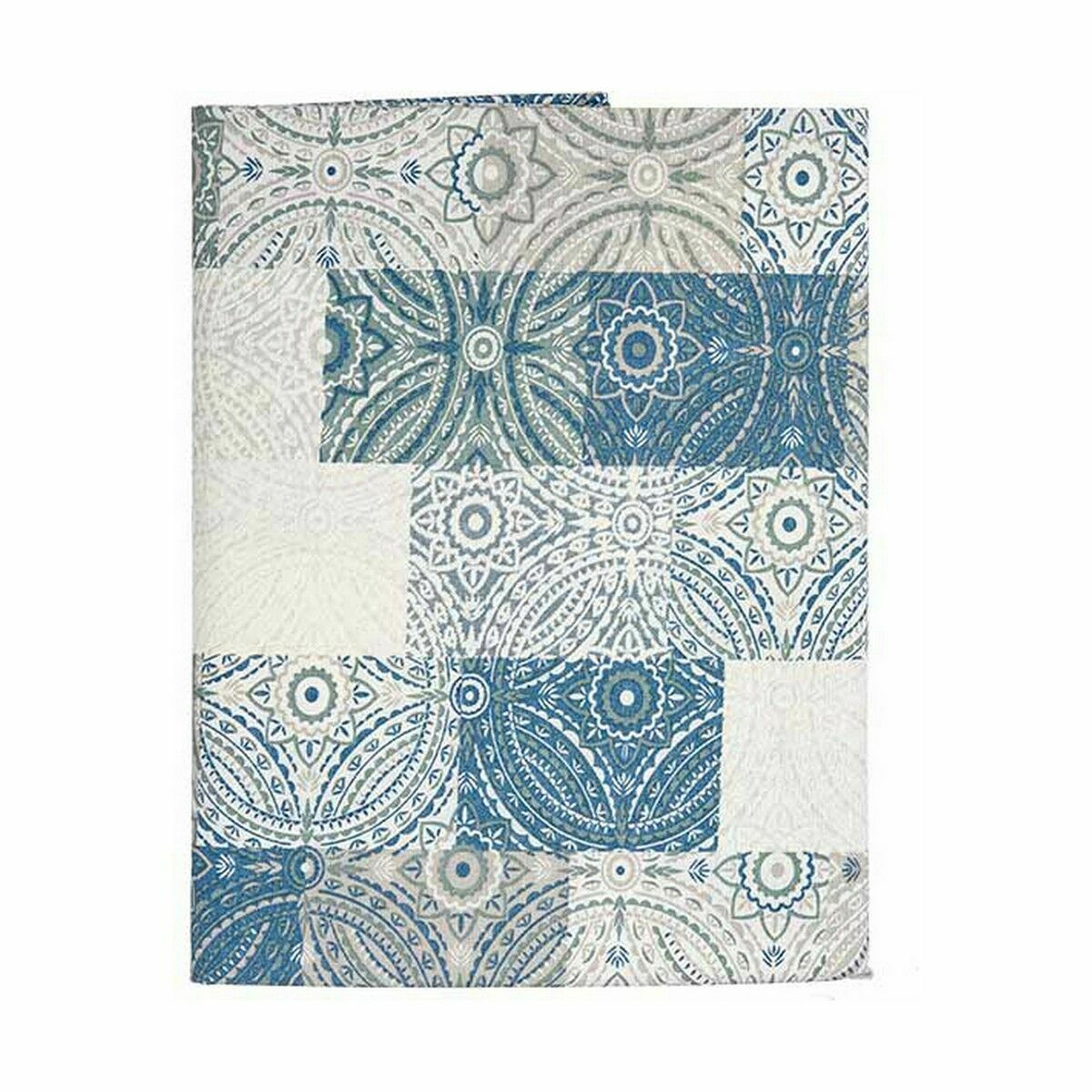 Скатерть парусина Против пятен плитка 140 x 180 cm Синий (6 штук)-3