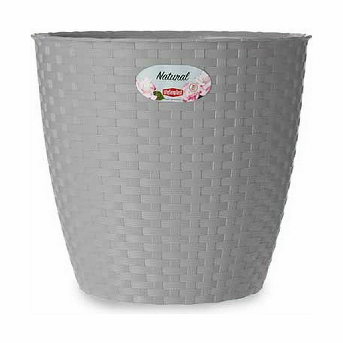 Банка Stefanplast Серый Пластик 24 x 22,3 x 24 cm (6 штук)-3