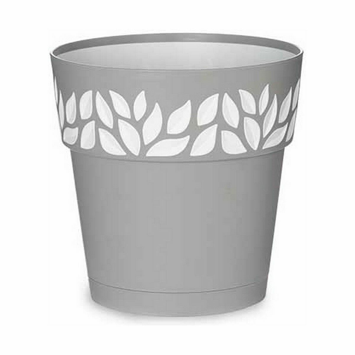 Stefanplast Cloe Grey Plastic 19 x 19 x 19 cm (12 pieces)-2