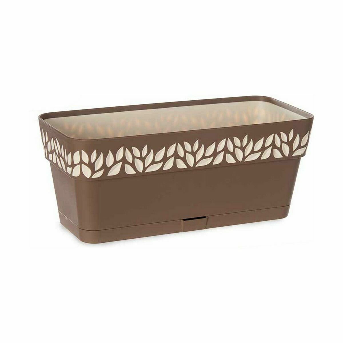Stefanplast Cloe Brown Plastic 13.3 x 12.3 x 29.3 cm (12 pieces)-2