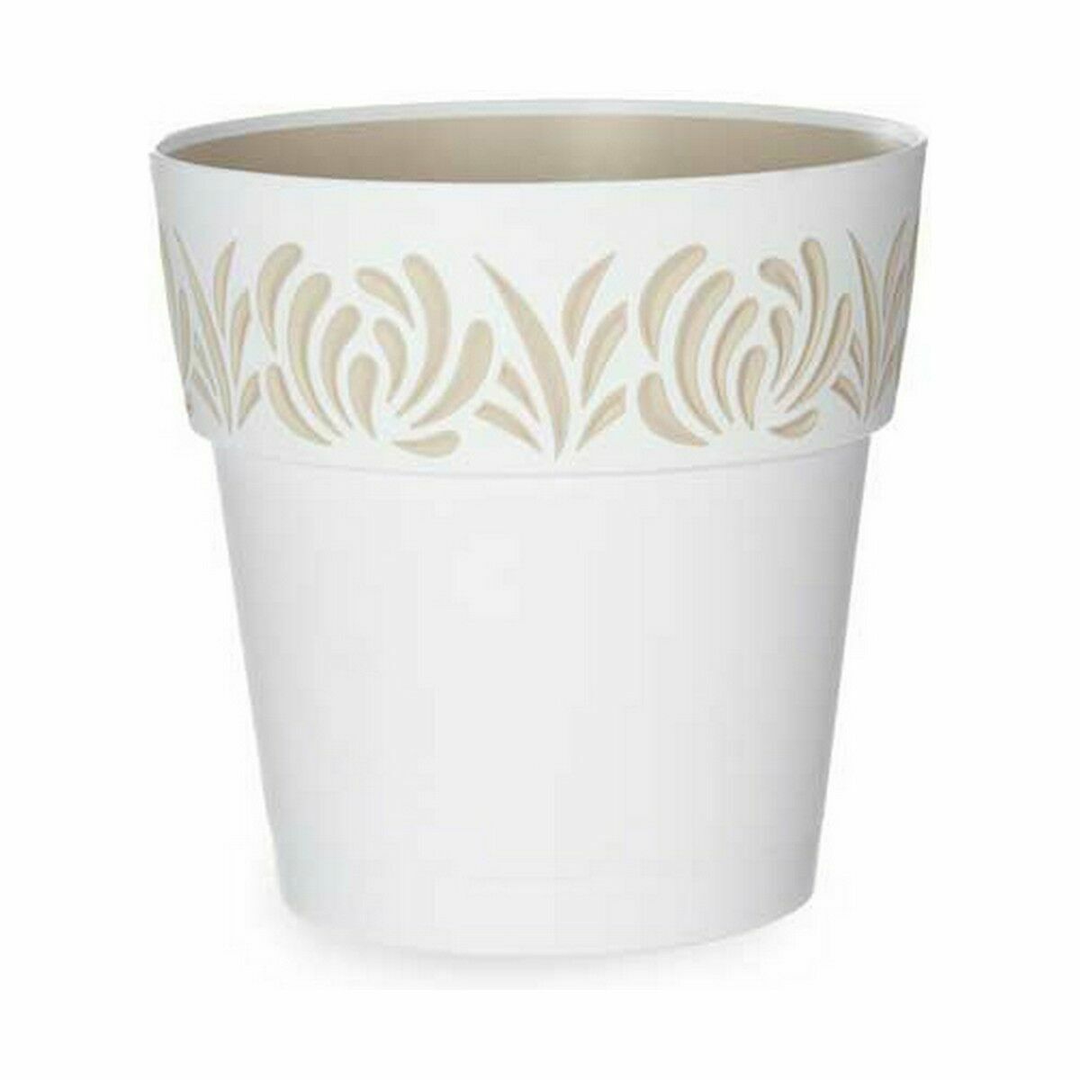Stefanplast Gaia White Plastic 25 x 25 x 25 cm (6 pieces)-2