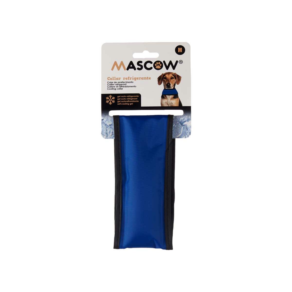 Собачий ошейник Синий Чёрный PVC Гель 6,5 x 1 x 45 cm Холодильный (4 штук)-3