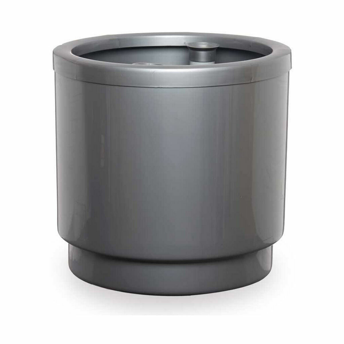Горшок с автополивом Серебристый полипропилен 32 x 30,5 x 32 cm (4 штук)-2