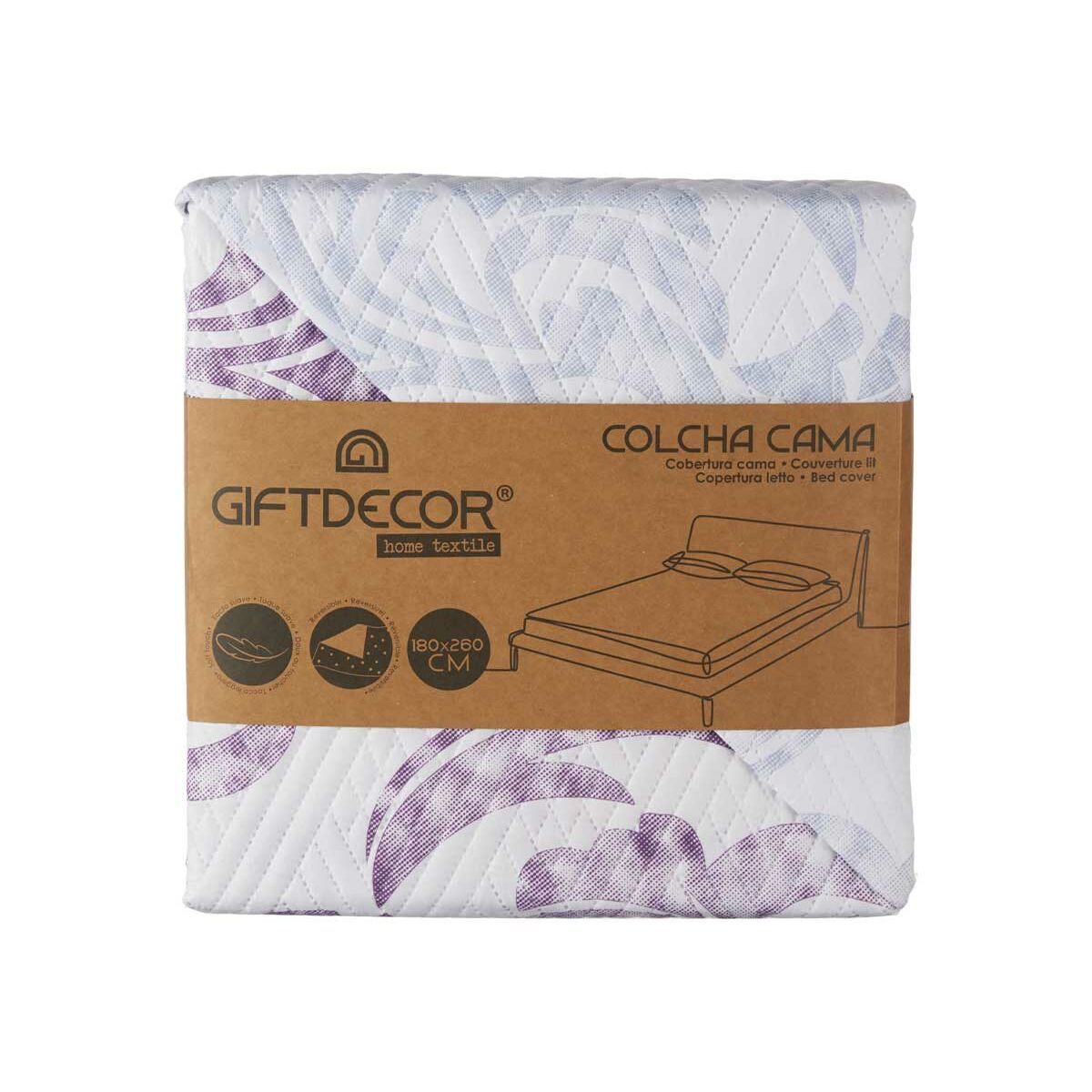 Revestimento bilateral 180 x 260 cm roxo branco (6 mil)-3