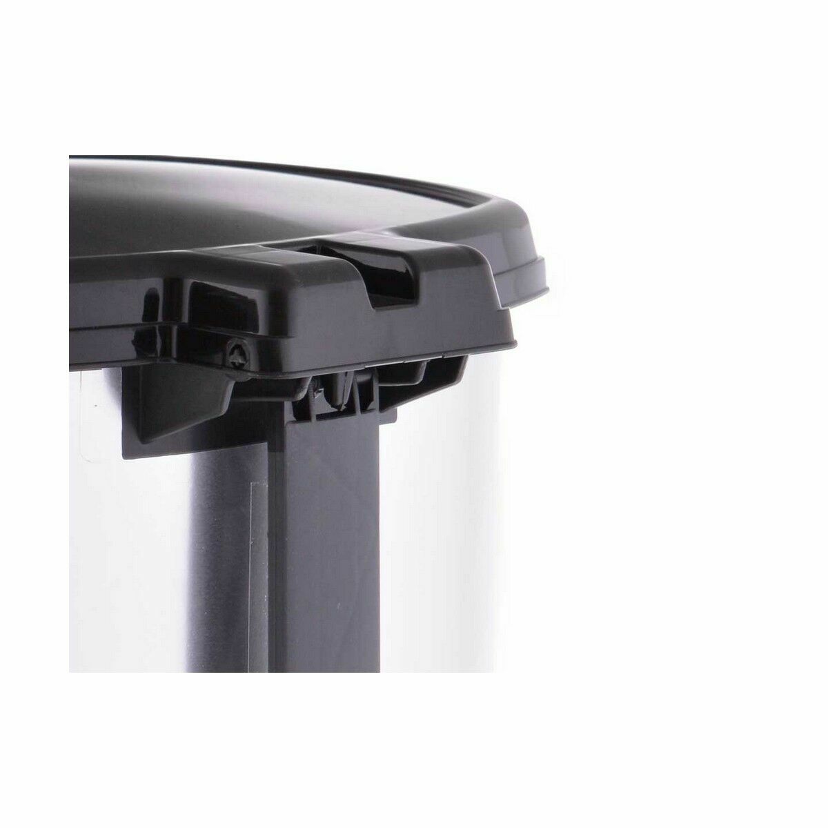 Мусорное ведро с педалью Серебристый Пластик 20 L (4 штук)-4