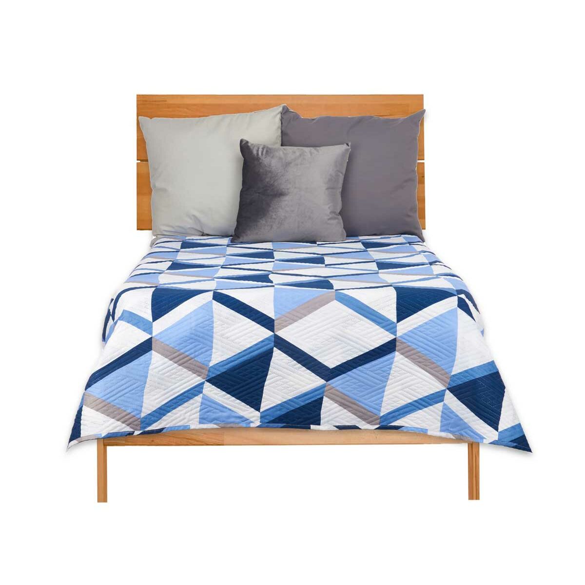 Double Sided Cover 240 x 260 cm Blue White (6 pieces)-2