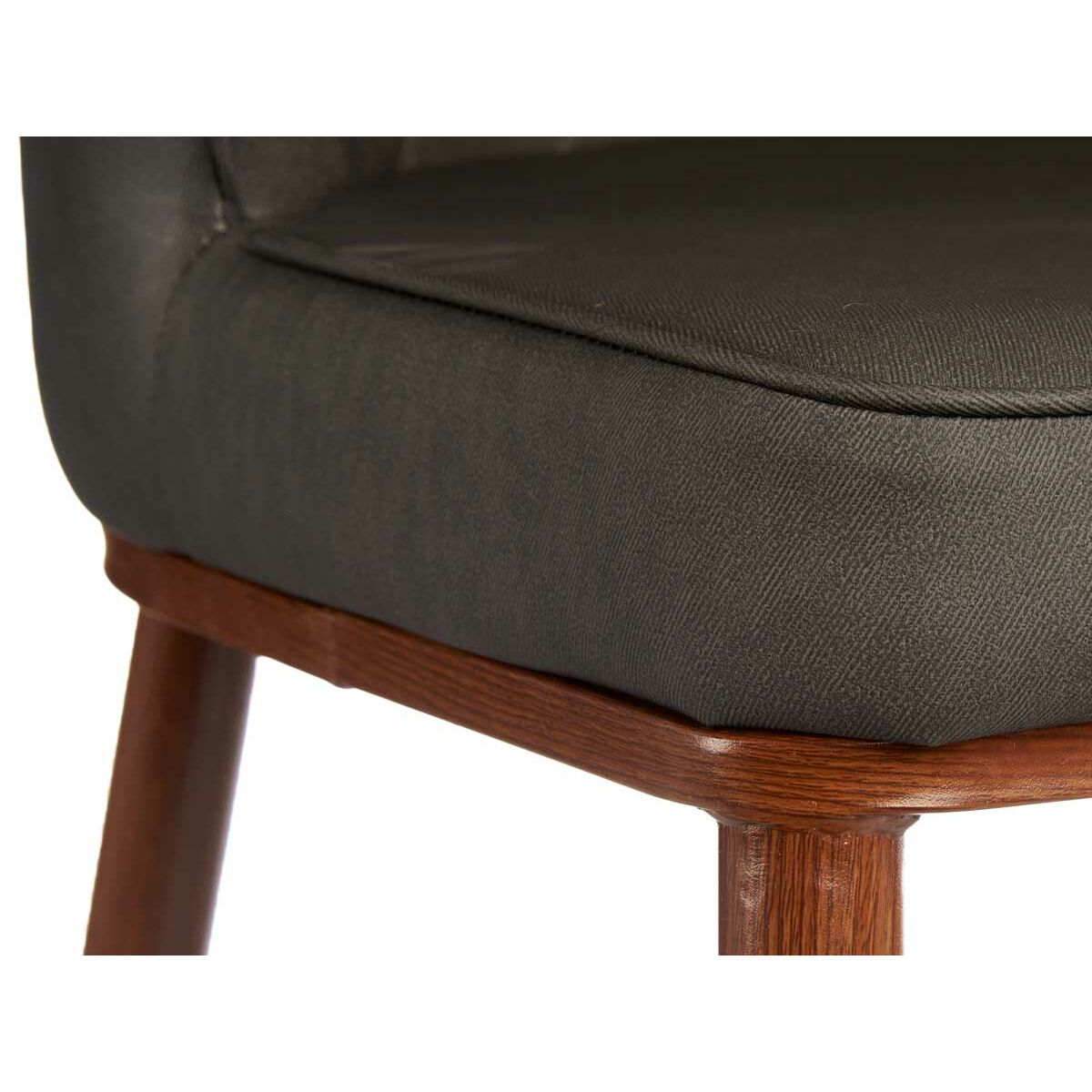 菱形椅子Black Gray Steel 52 x 90 x 43 cm (2件)-3