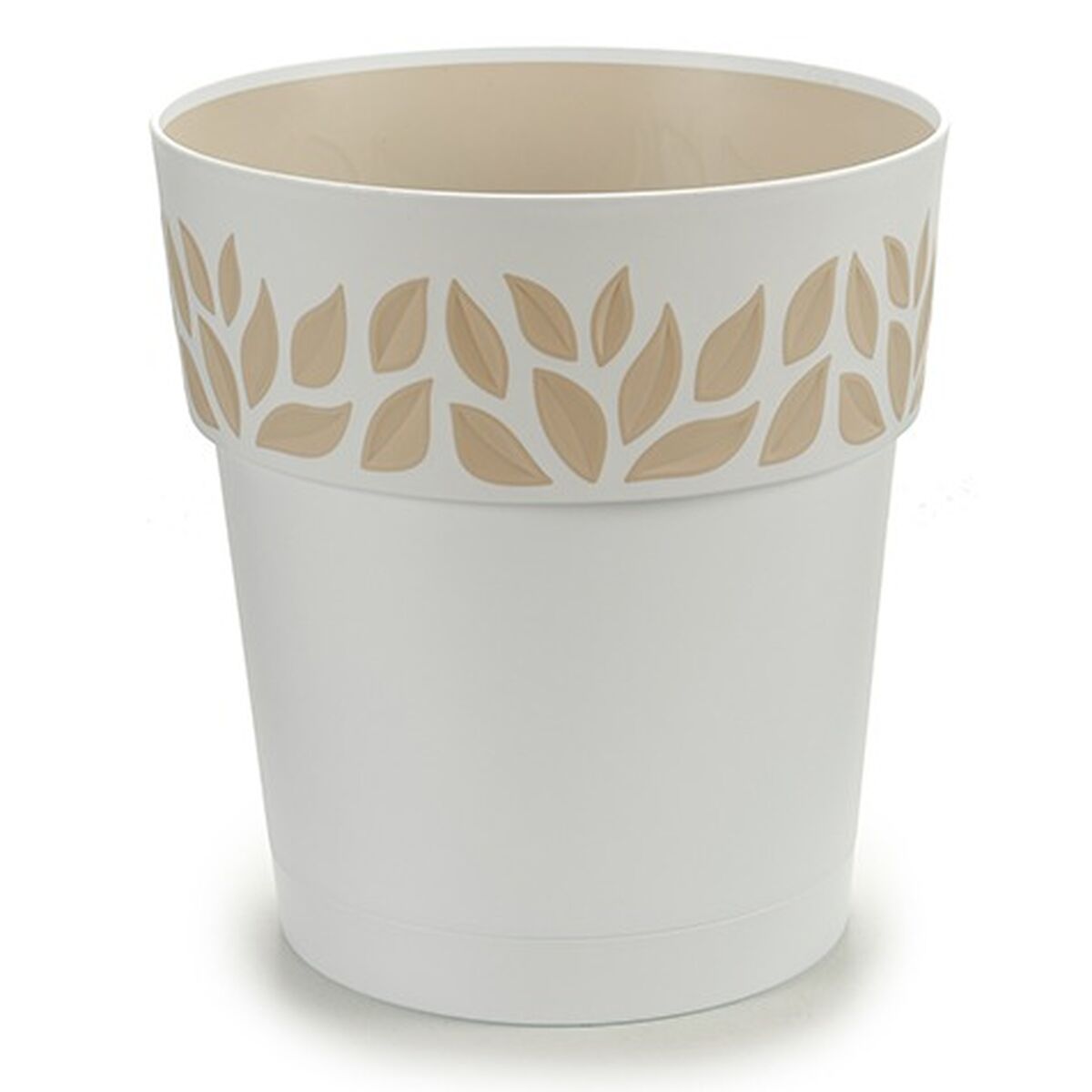 Olla automática Stefanplast Cloe Plástico blanco 25 x 25 x 25 cm (6 piezas)-2