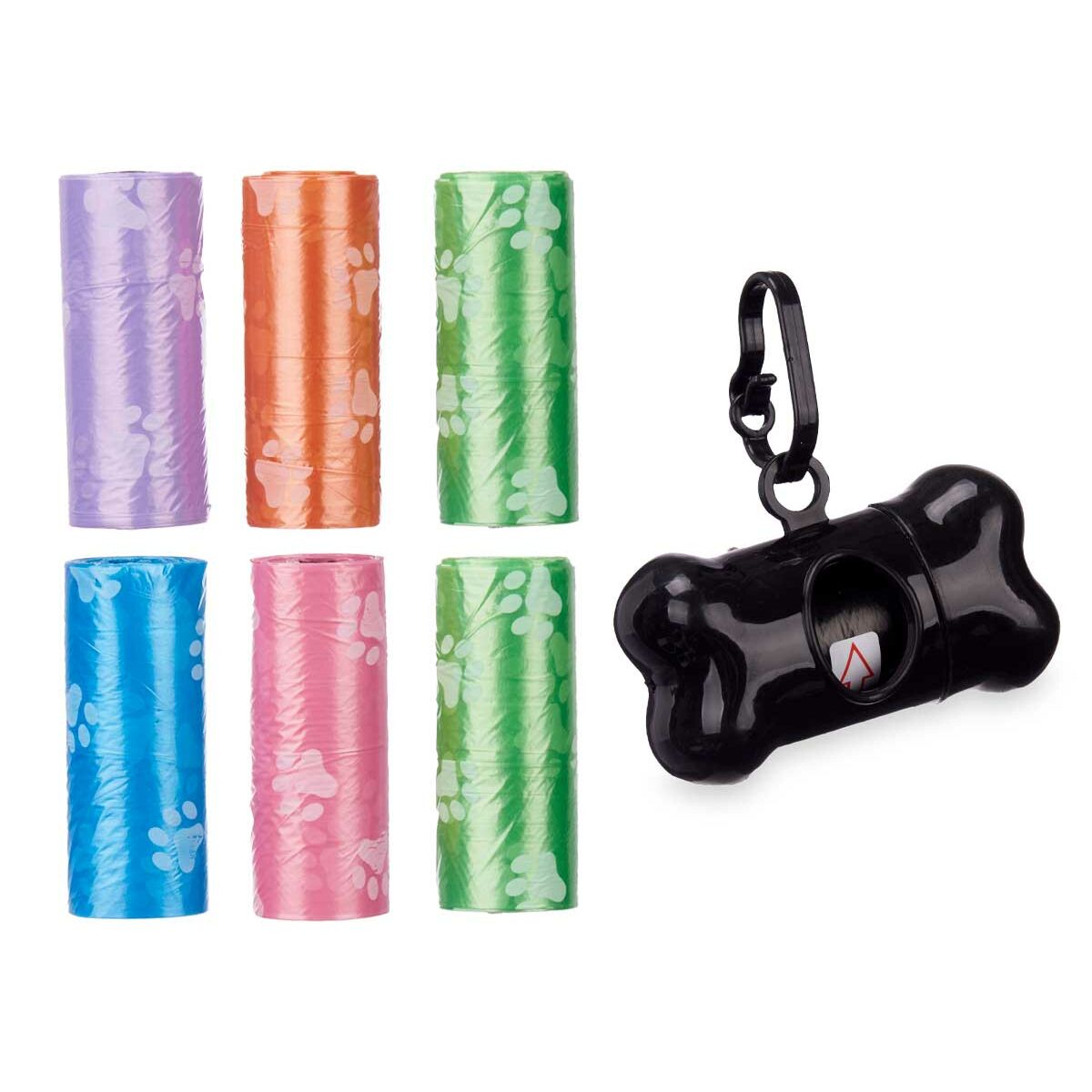 Animal bag dispenser Plastic set (12 pieces)-2