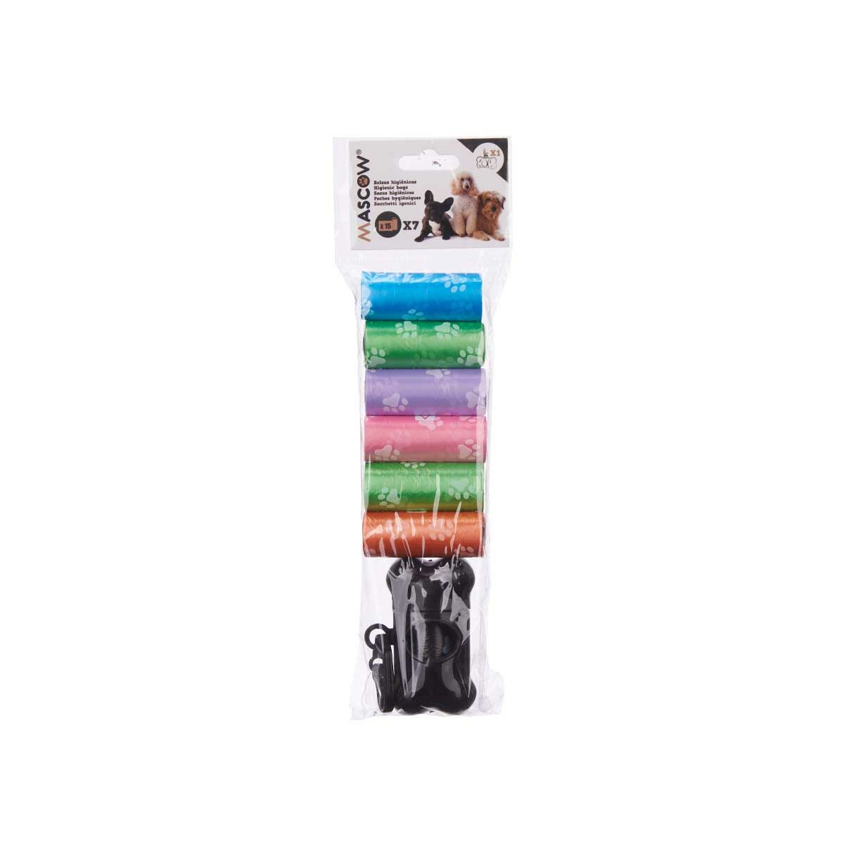 Animal bag dispenser Plastic set (12 pieces)-3