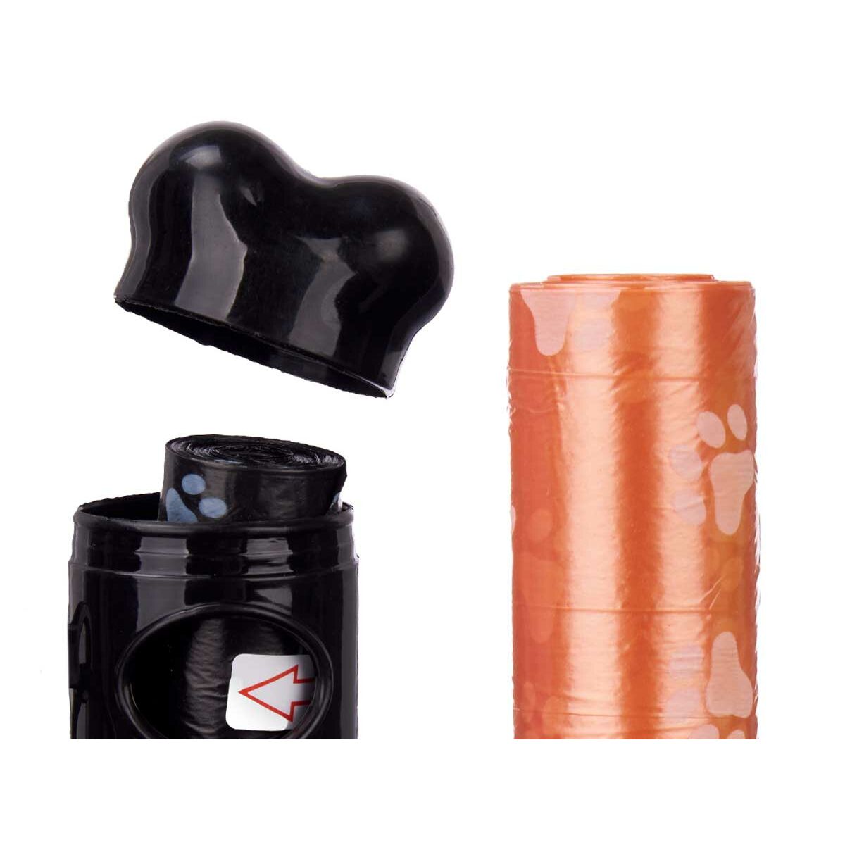 Animal bag dispenser Plastic set (12 pieces)-4
