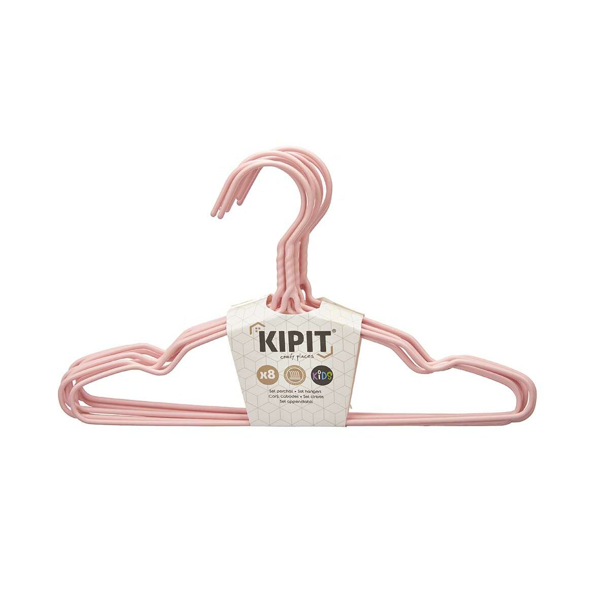 Набор вешалок Металл Силикон 9,5 x 0,3 x 18 cm (24 штук)-3