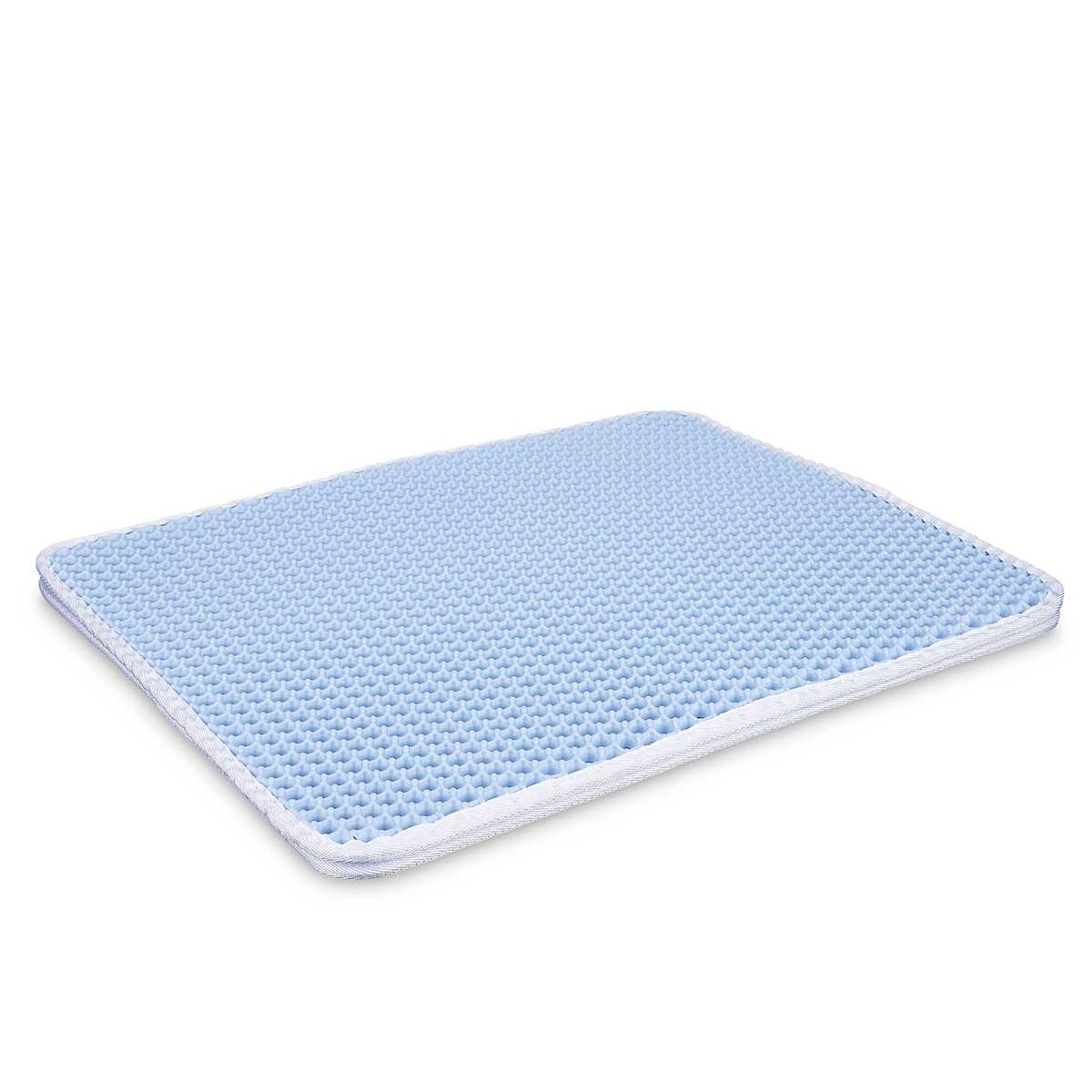Cat litter mat Blue 60 x 45 x 1.5 cm (12 pieces)-2