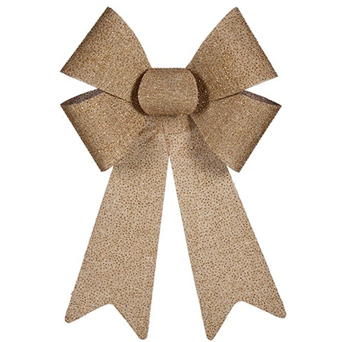 Бант Позолоченный PVC 26 x 34 x 5 cm (12 штук)-2