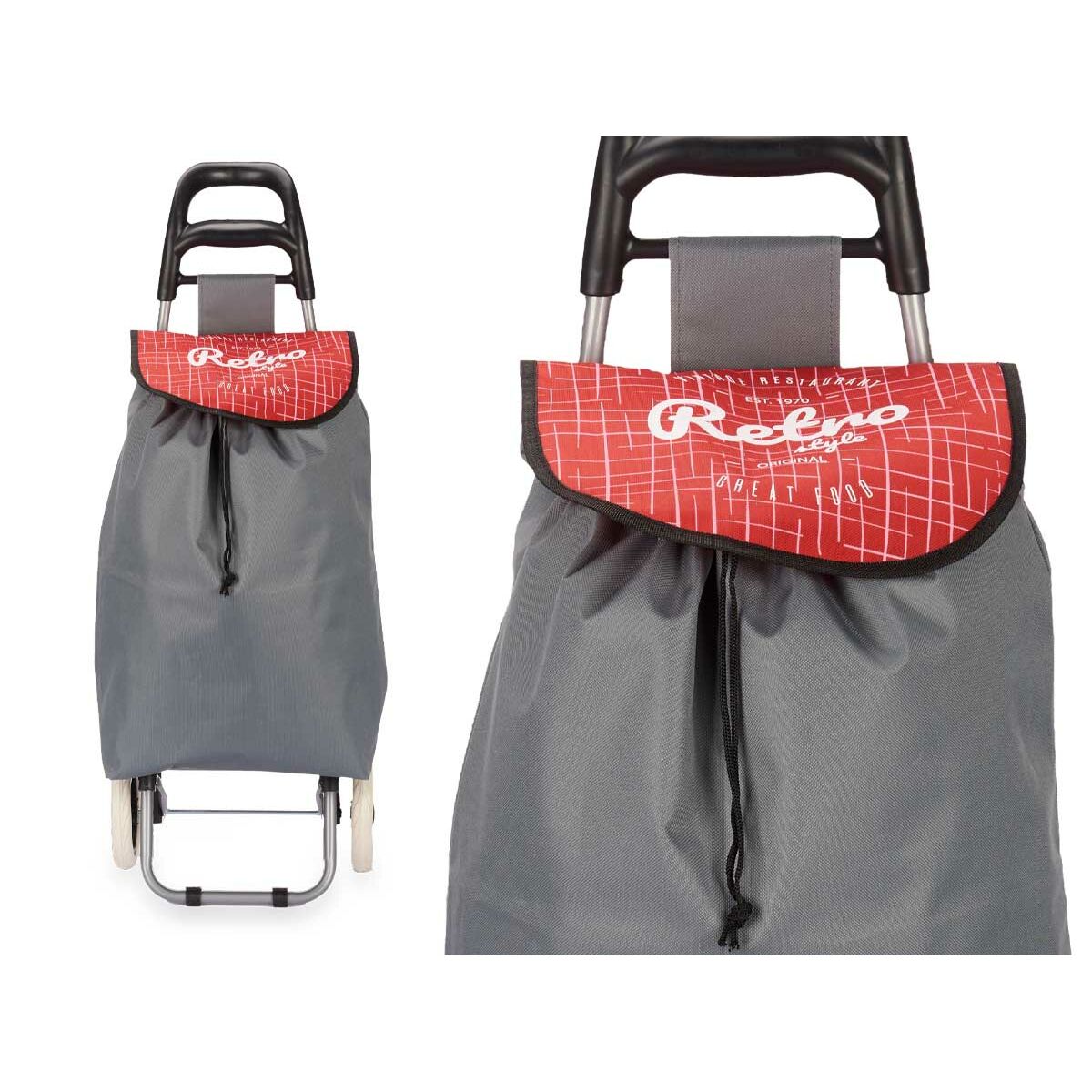 Корзина для покупок Ретро 33 L 88 x 10,5 x 35,5 cm (6 штук)-3