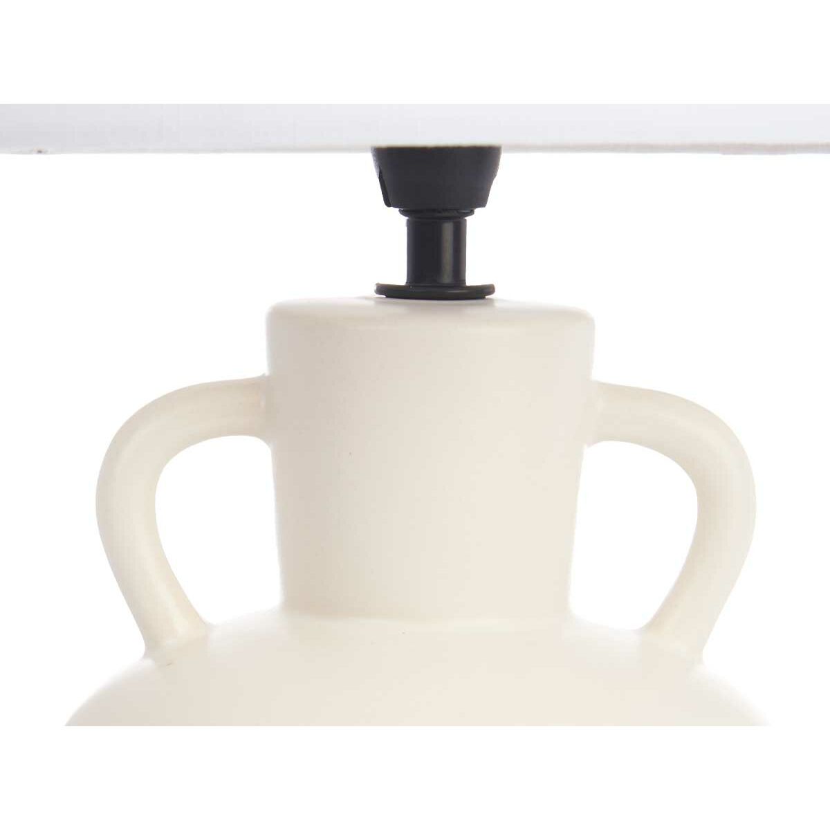 Table lamp Pitcher 40 W White Ceramics 24 x 39.7 x 24 cm (4 pieces)-3