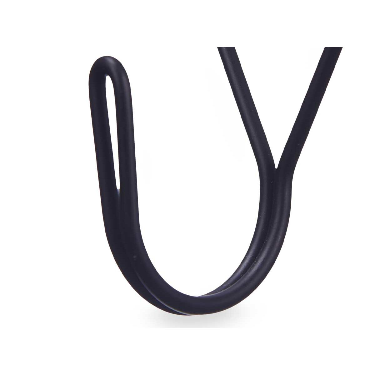 Крючки Чёрный Металл Треугольный набор 3 Предметы (6 штук)-4