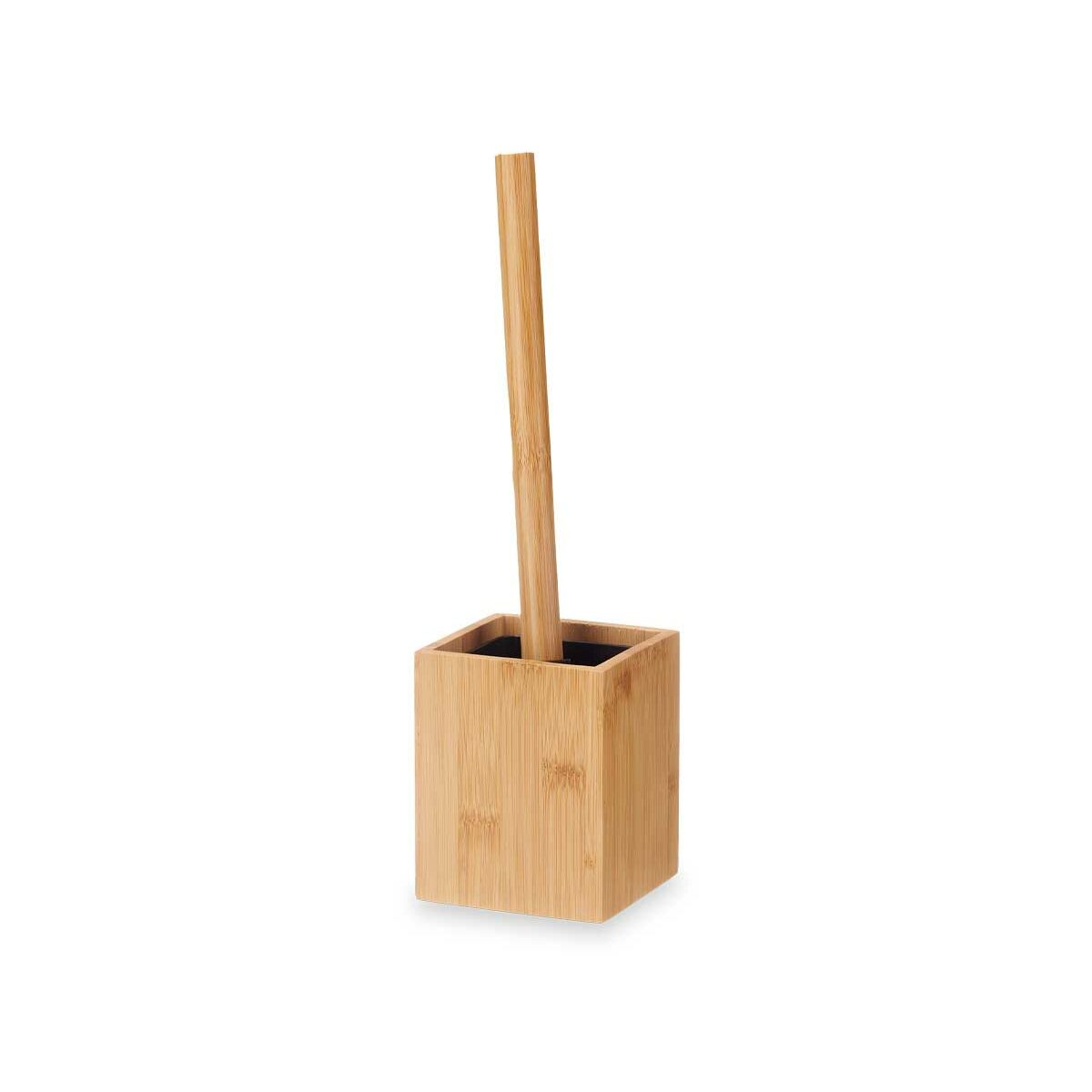 Toilet brush Bamboo Plastic 10 x 36 x 10 cm (12 pieces)-2