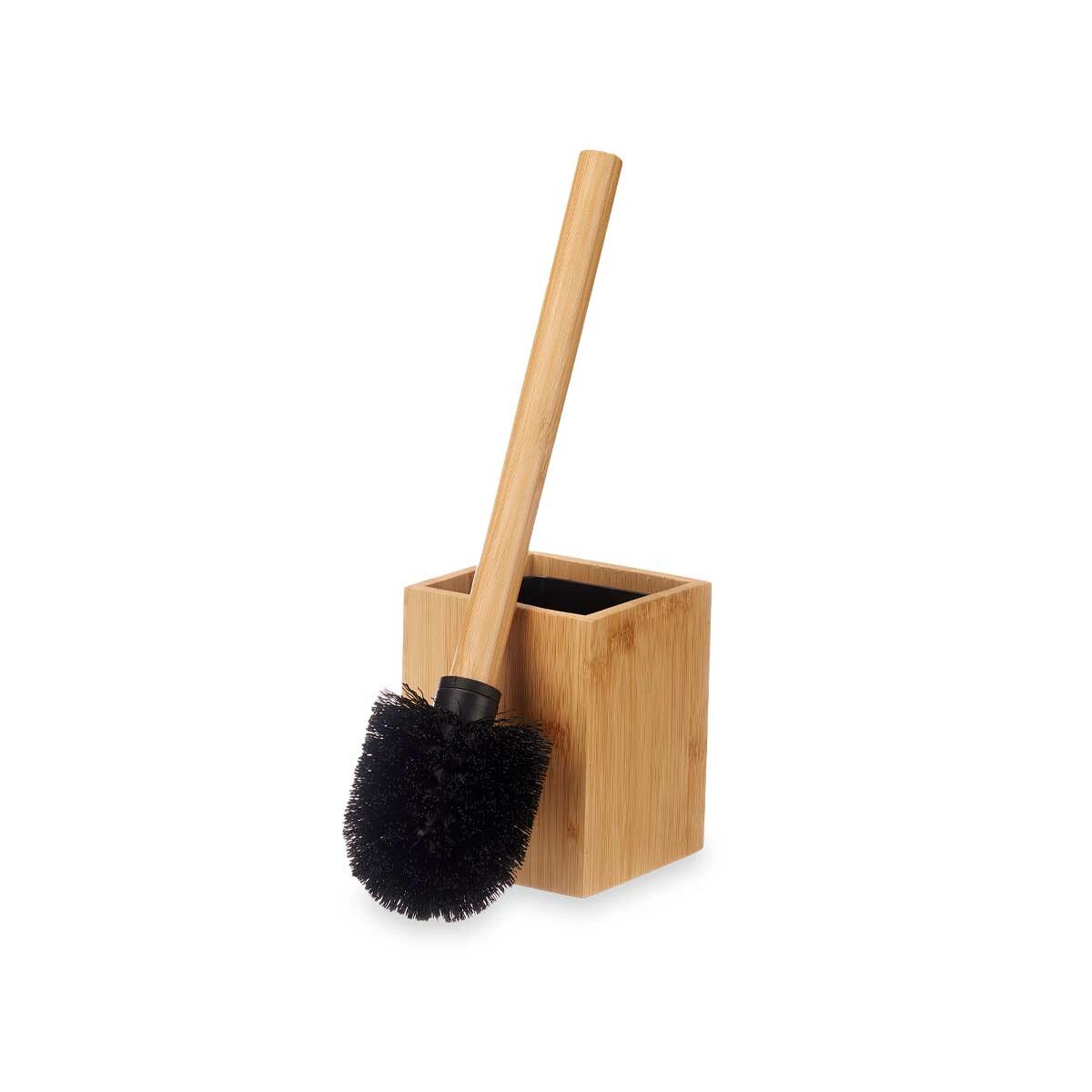 Toilet brush Bamboo Plastic 10 x 36 x 10 cm (12 pieces)-4