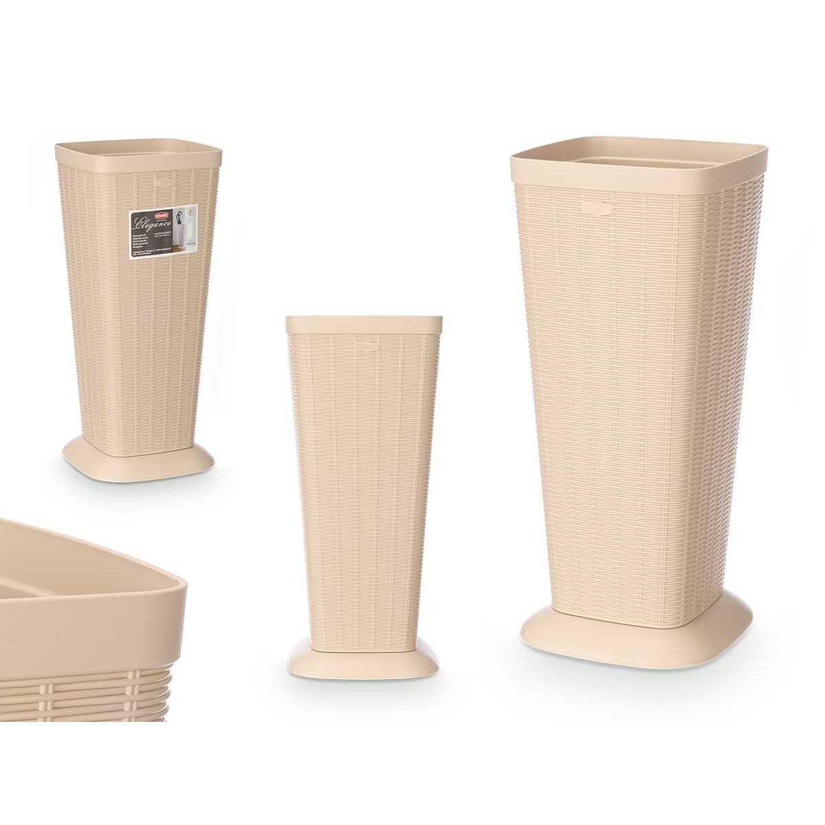 Корзина для зонтов Stefanplast Elegance Кремовый Пластик 25 x 57 x 25 cm-3