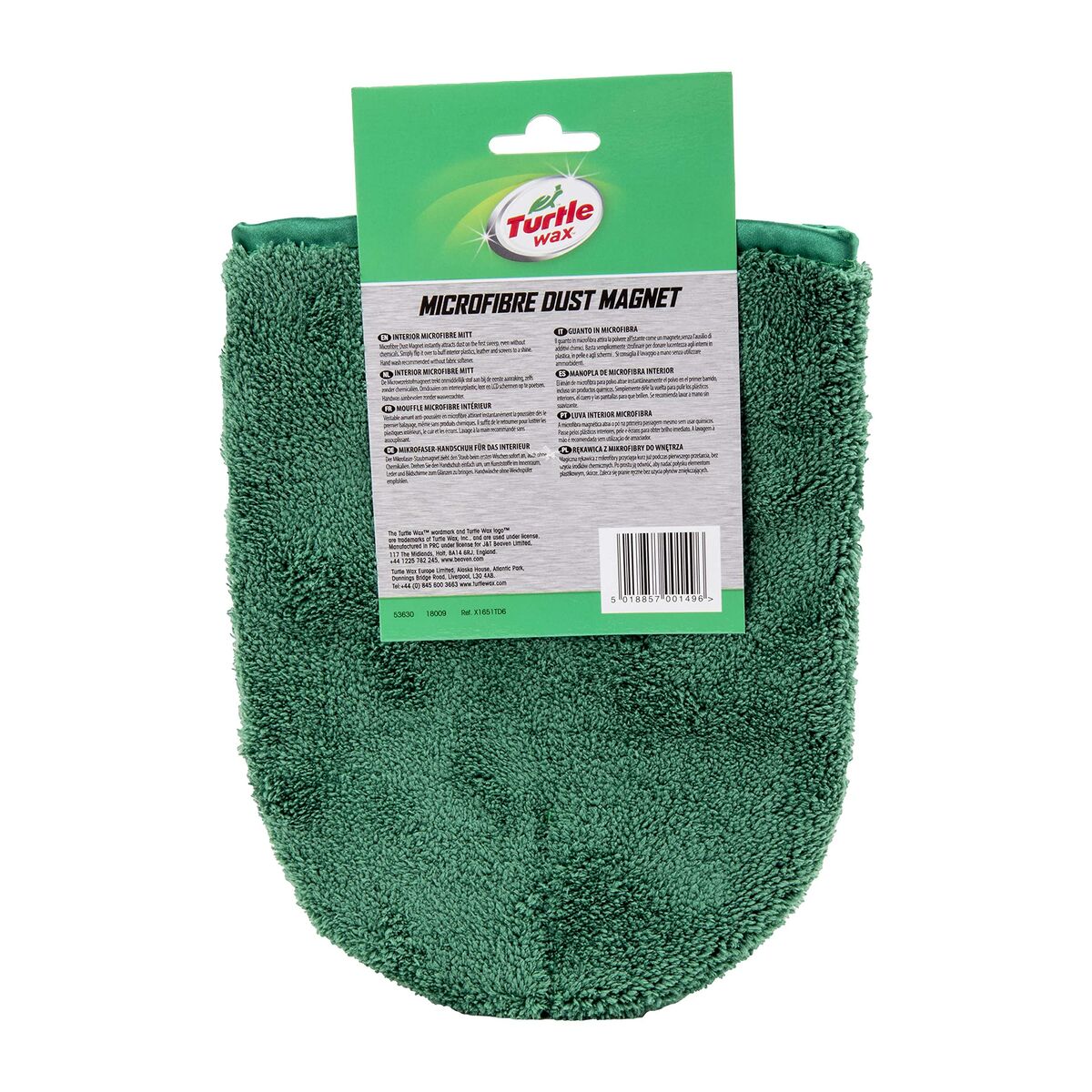 Полотенце из микрофибры Turtle Wax TW53630 Зеленый-2