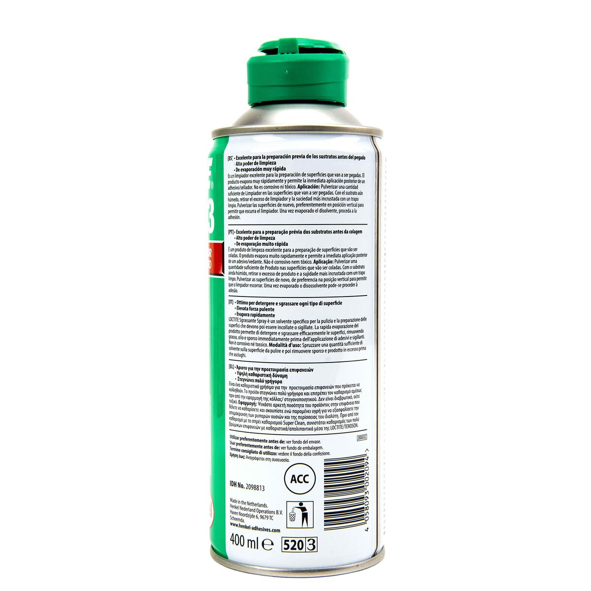 Очиститель клея Loctite SF7063 400 ml-3