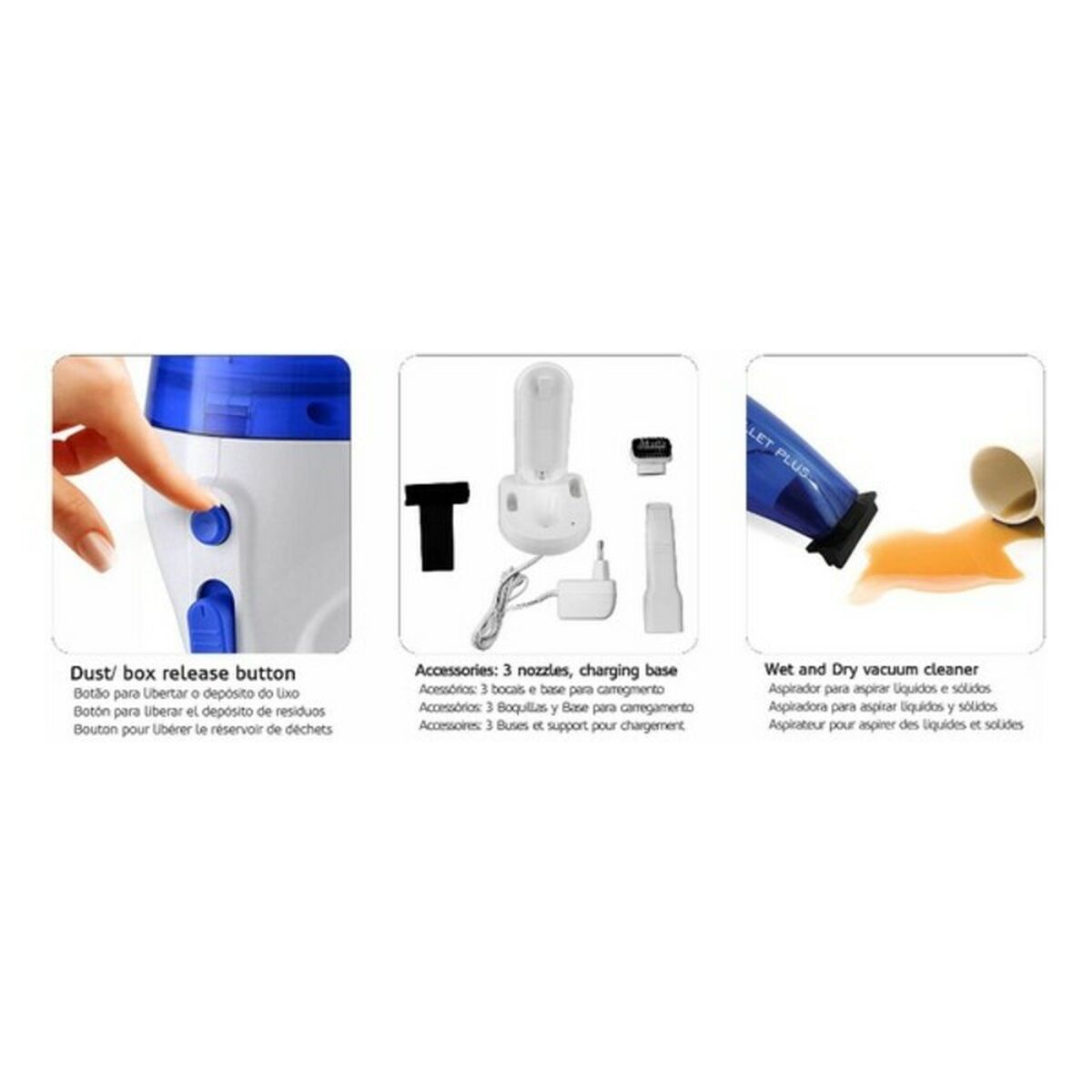 Ручной пылесос Haeger Bullet Plus 0,5 L 40W-2