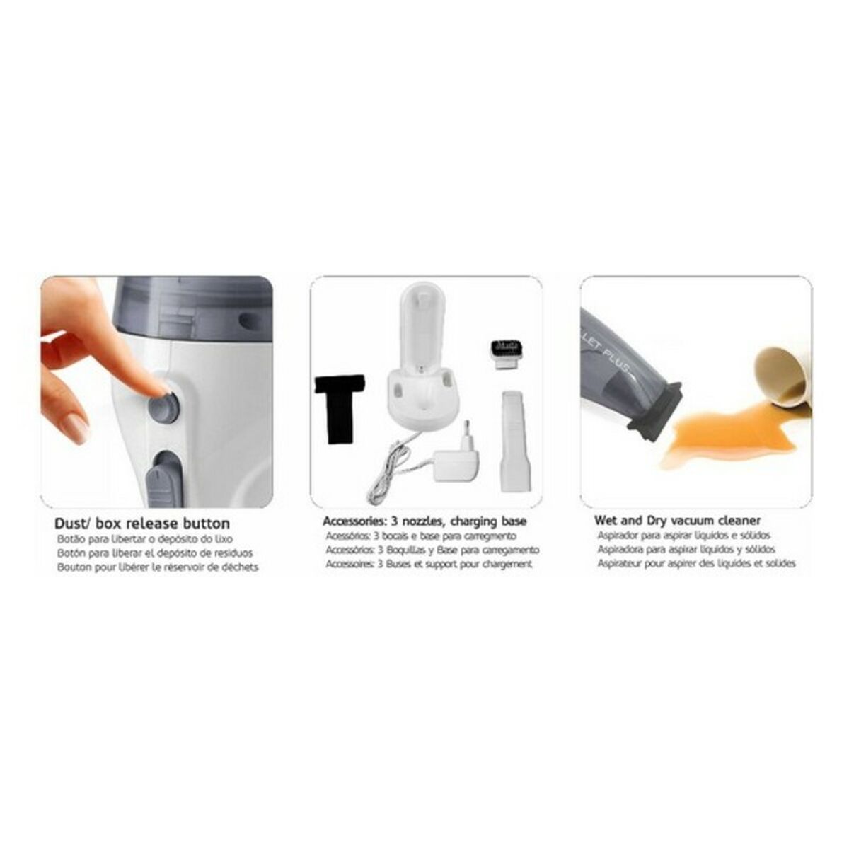 Ручной пылесос Haeger Bullet Plus 0,5 L 40W-5