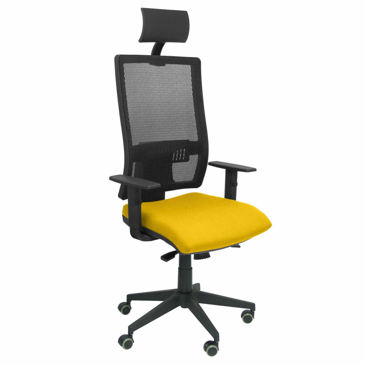 Office chair with headboard Horna bali P&C BALI100 Yellow-2