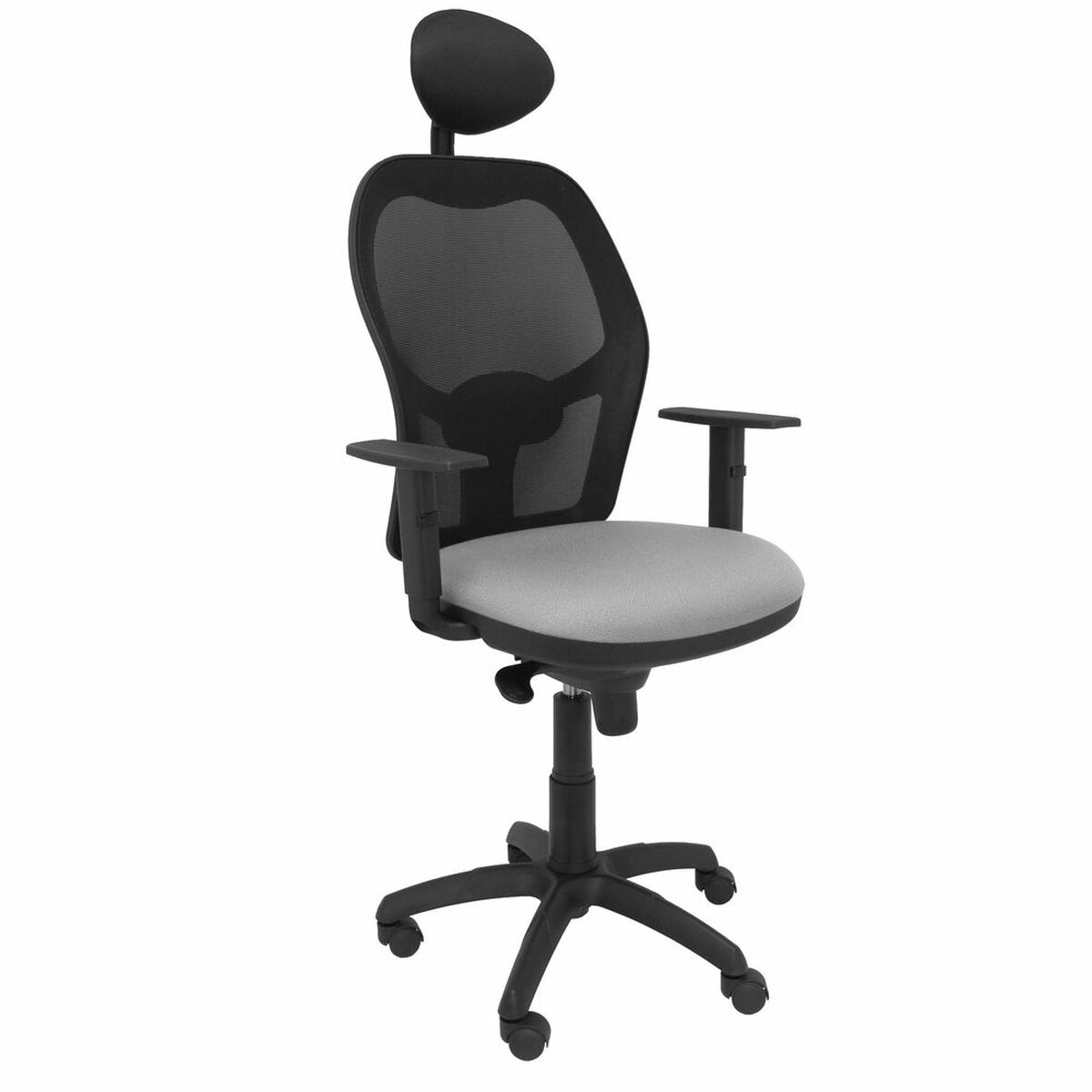 Office chair with headboard Jorquera P&C BALI40C Grey-2