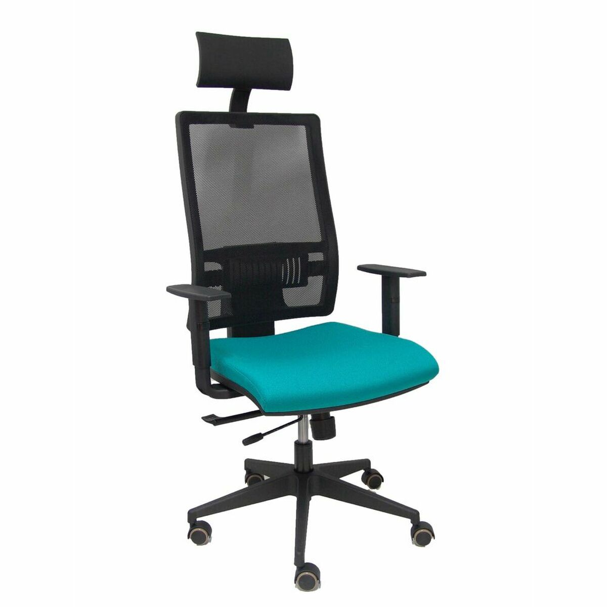 Silla de oficina con cabecera P&C B10CRPC turquesa verde turquesa
