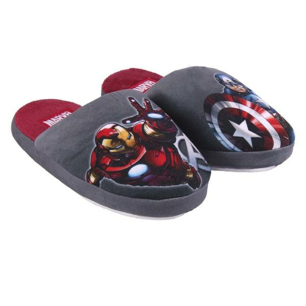 Домашними тапочками The Avengers Серый-2