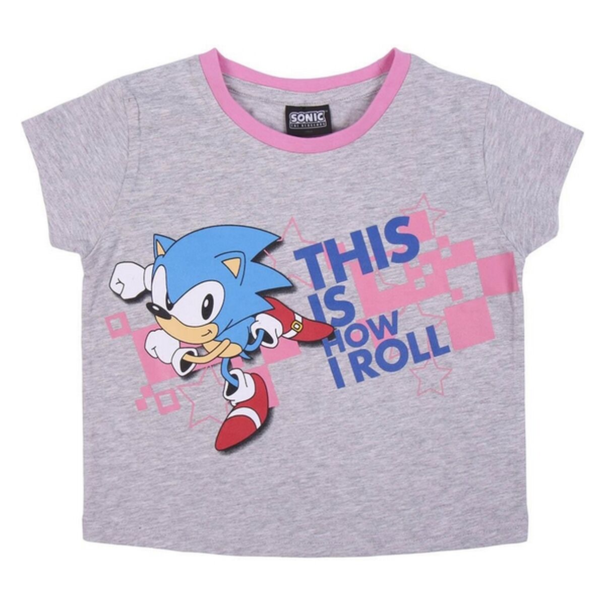 Пижама Детский Sonic Серый-2