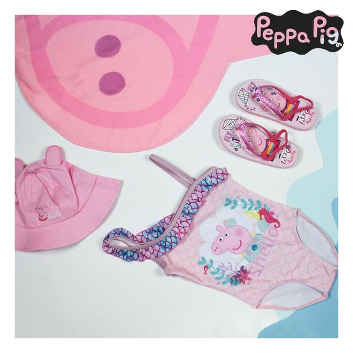 Купальник для девочек Peppa Pig Розовый-4