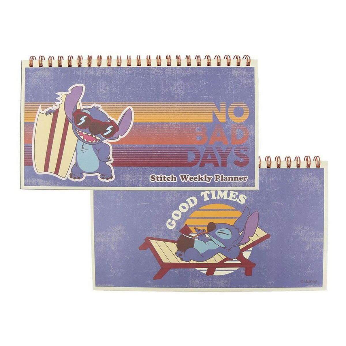 Еженедельный планировщик Disney Stitch бумага (35 x 16,7 x 1 cm)-7