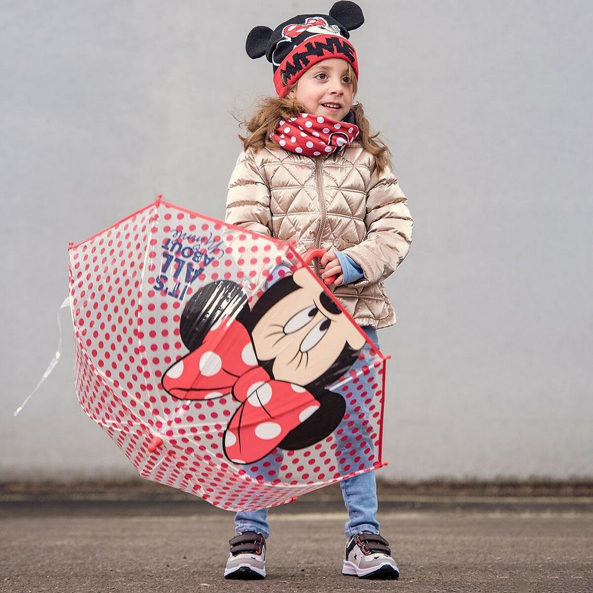 Зонт Minnie Mouse Красный (Ø 71 cm)-5
