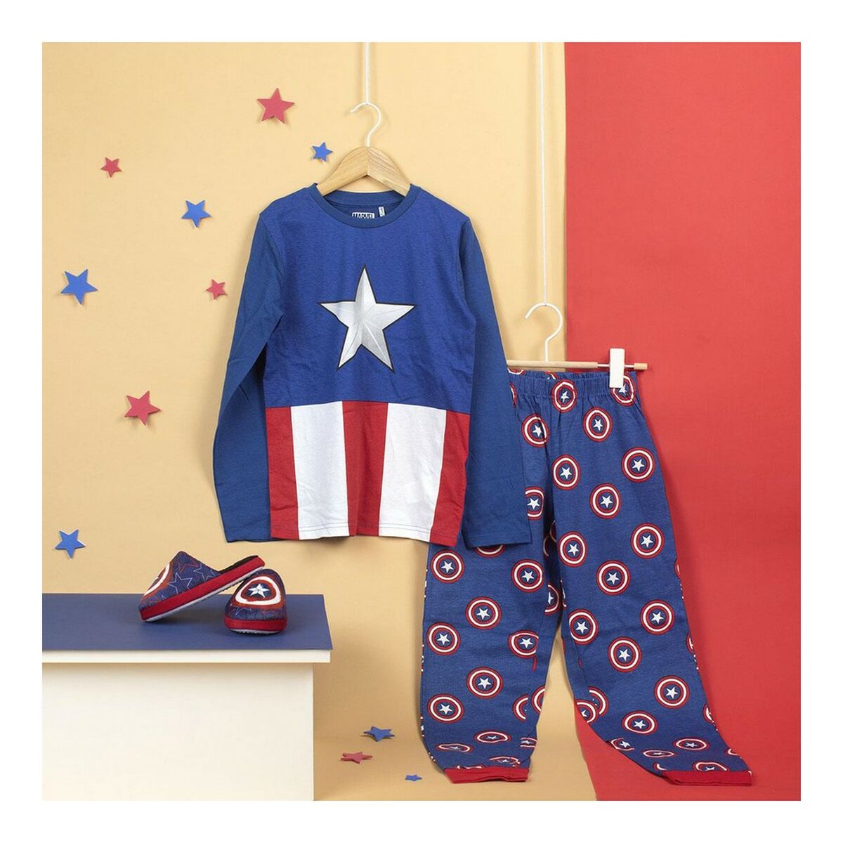 Пижама Детский The Avengers Красный-3